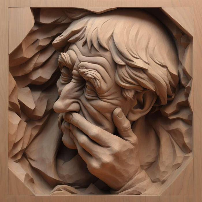 نموذج ثلاثي الأبعاد لآلة CNC 3D Art 